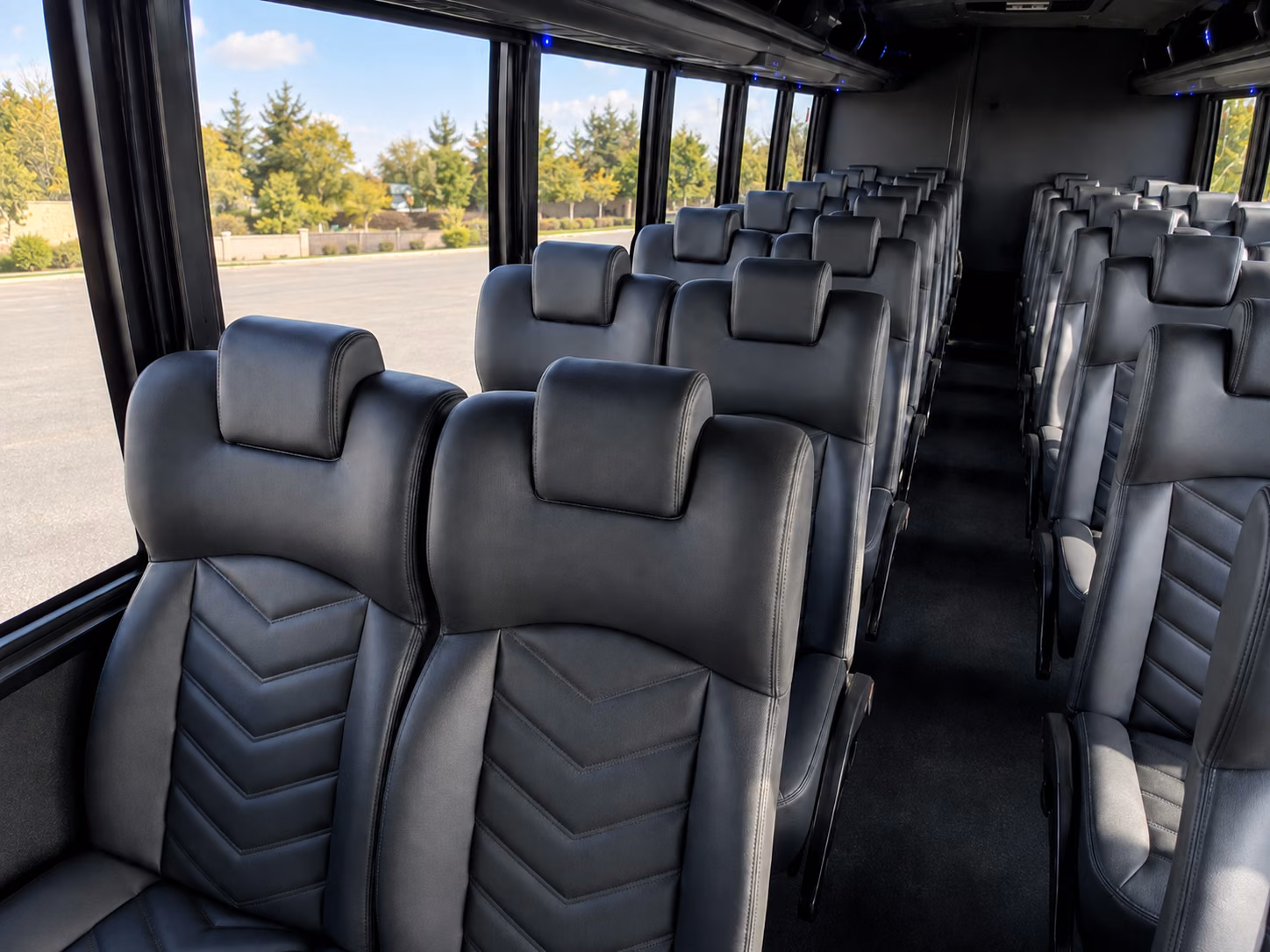 20 passenger minibus inside