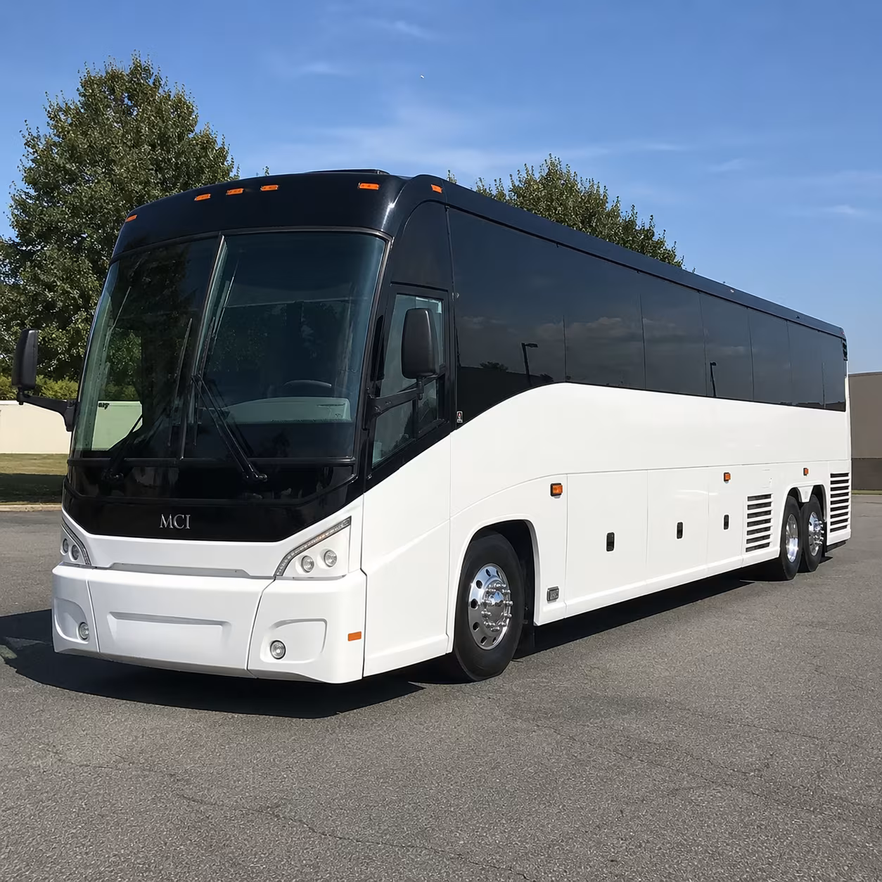 56 passenger charter bus