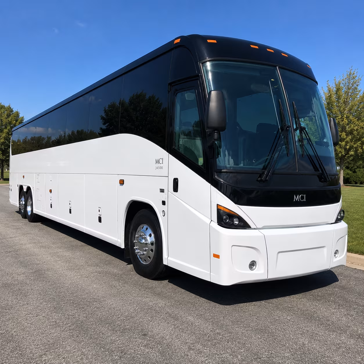bus rental options for lincoln trips