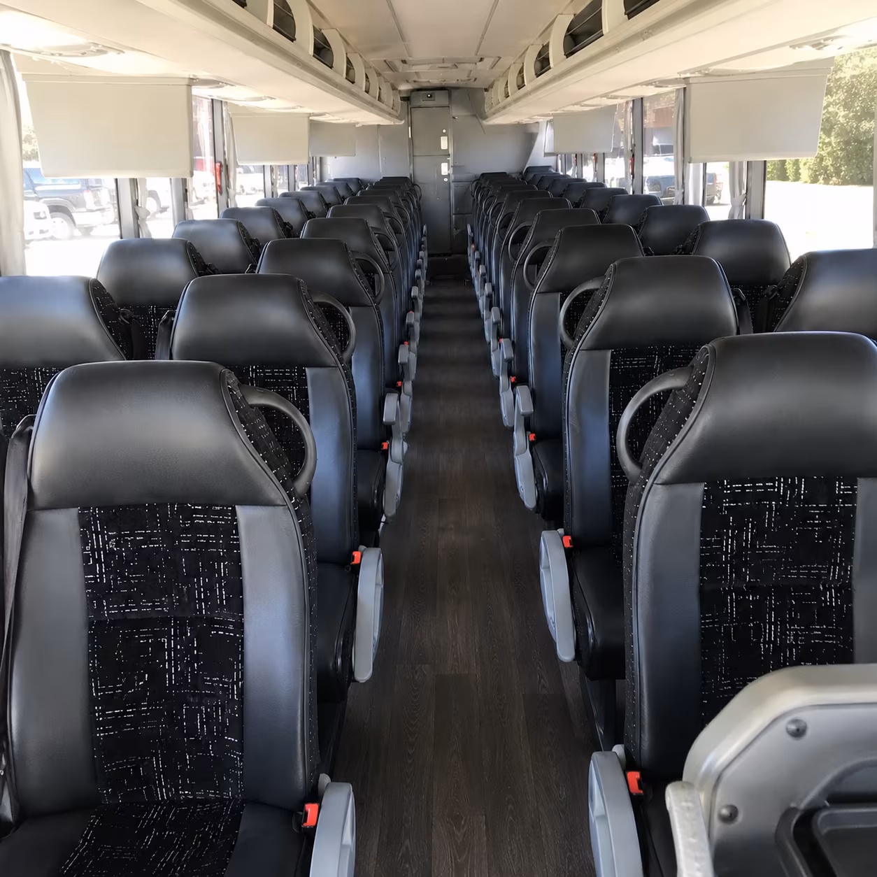 lincoln charter bus rental inside