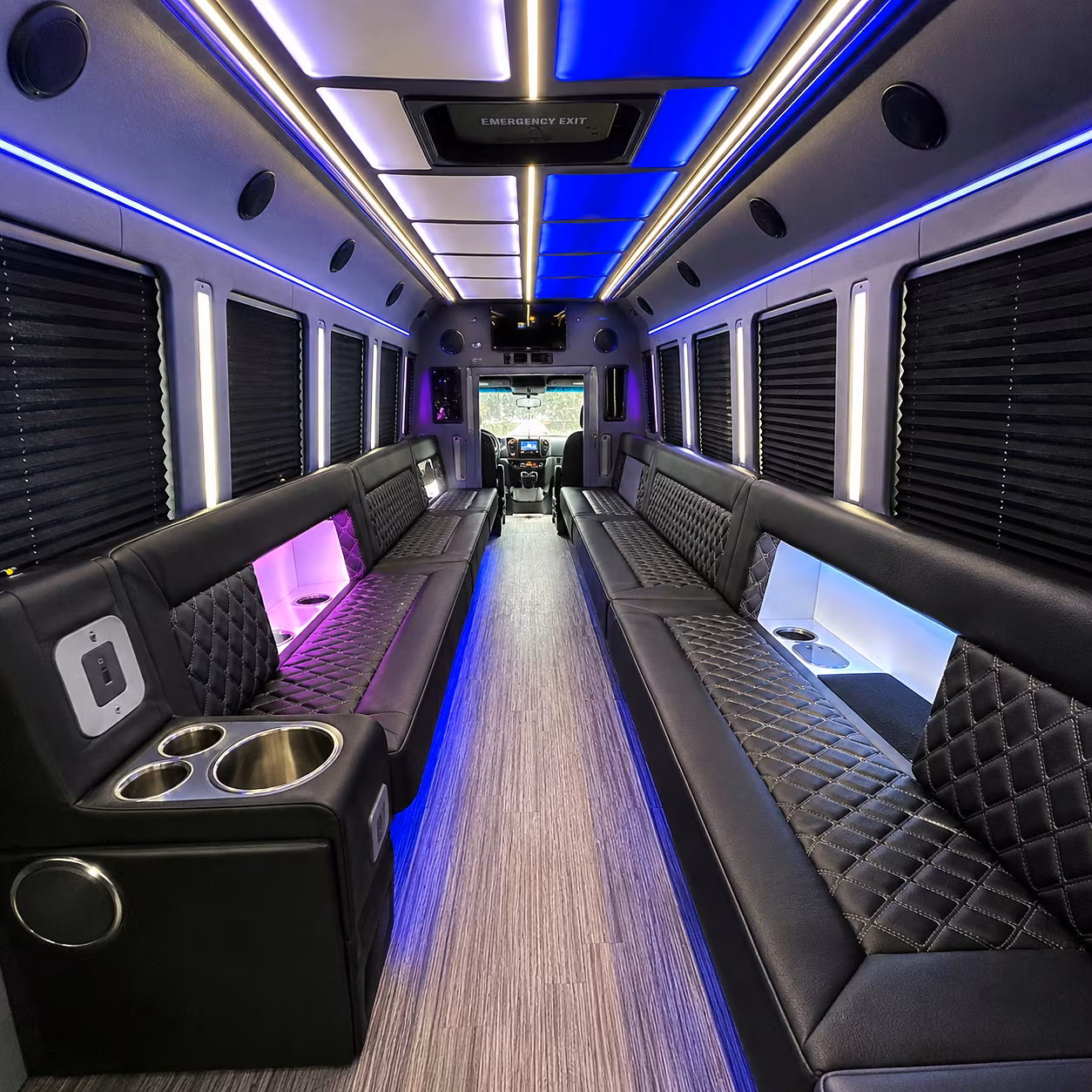 lincoln concert party bus rental