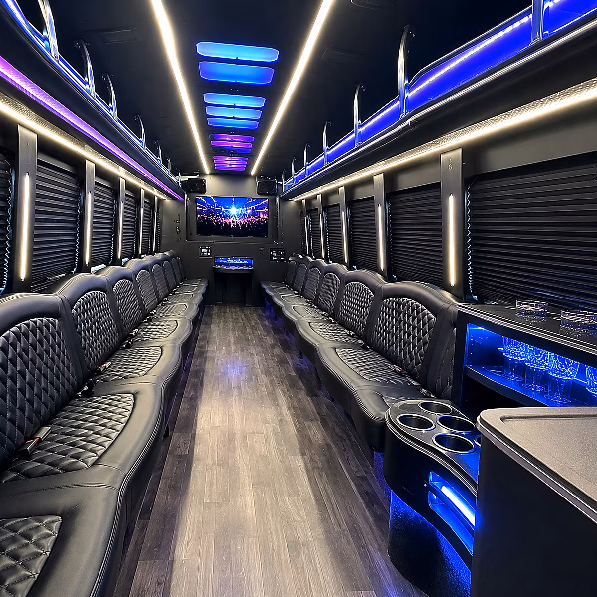 lincoln prom party bus rental