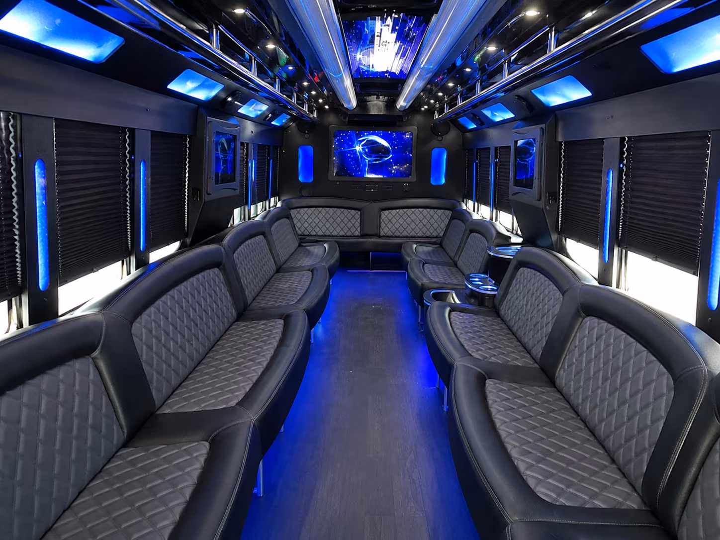 lincoln quinceanera sweet 16 party bus rental