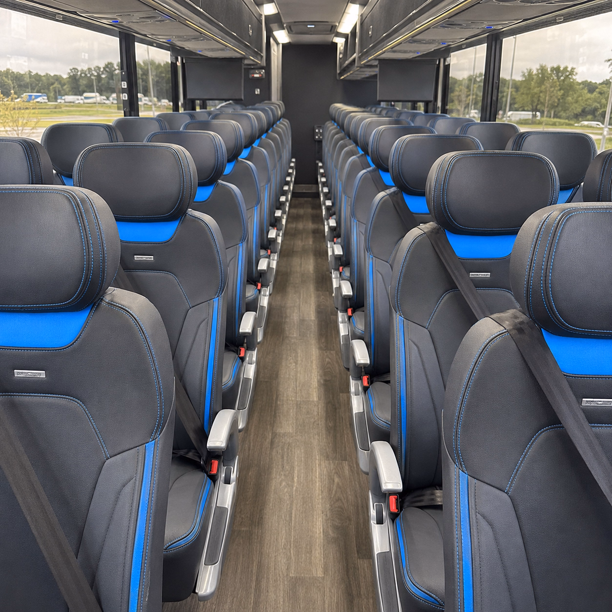 lincoln wedding transportation onboard seating