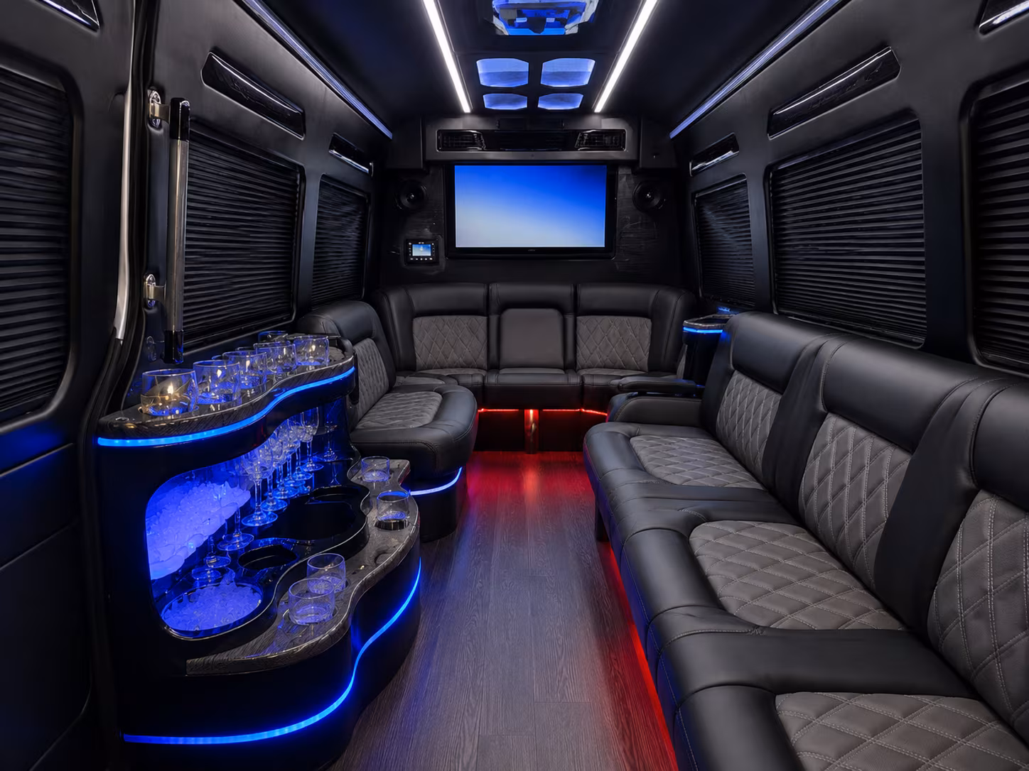 rent a bus to prom venues across downtown lincoln